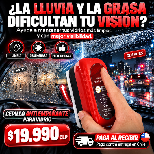 Cepillo Anti Empañante Para Vidrio